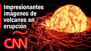 Las impresionantes imágenes de 6 volcanes que han hecho erupción en 2021