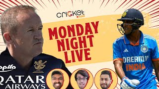 Andy Flower as RCB coach, Shubman 'lull' \u0026 Riyan Parag EXCLUSIVE! I Monday Night Live I Episode 2