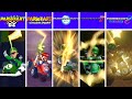 Evolution of Luigi, Lightning Bolt Animations in Mario Kart Games (1992-2024)