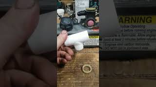 Briggs and stratton primer bulb DYI install tool.