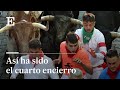 Así ha sido el cuarto encierro de San Fermín 2022 | EL PAÍS