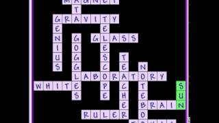 level ten: Science Rocks crossword solution