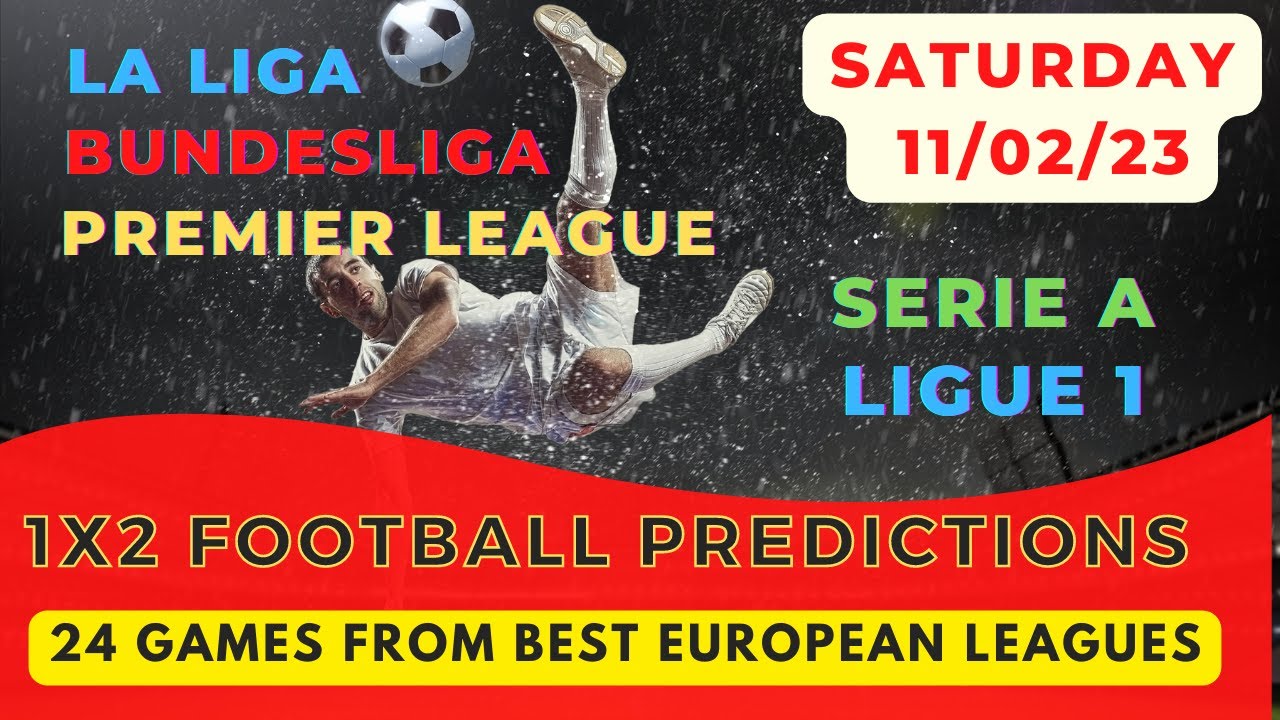 1X2 FOOTBALL PREDICTIONS TODAY - SATURDAY 11/02 FIXED BETTING ODDS ...