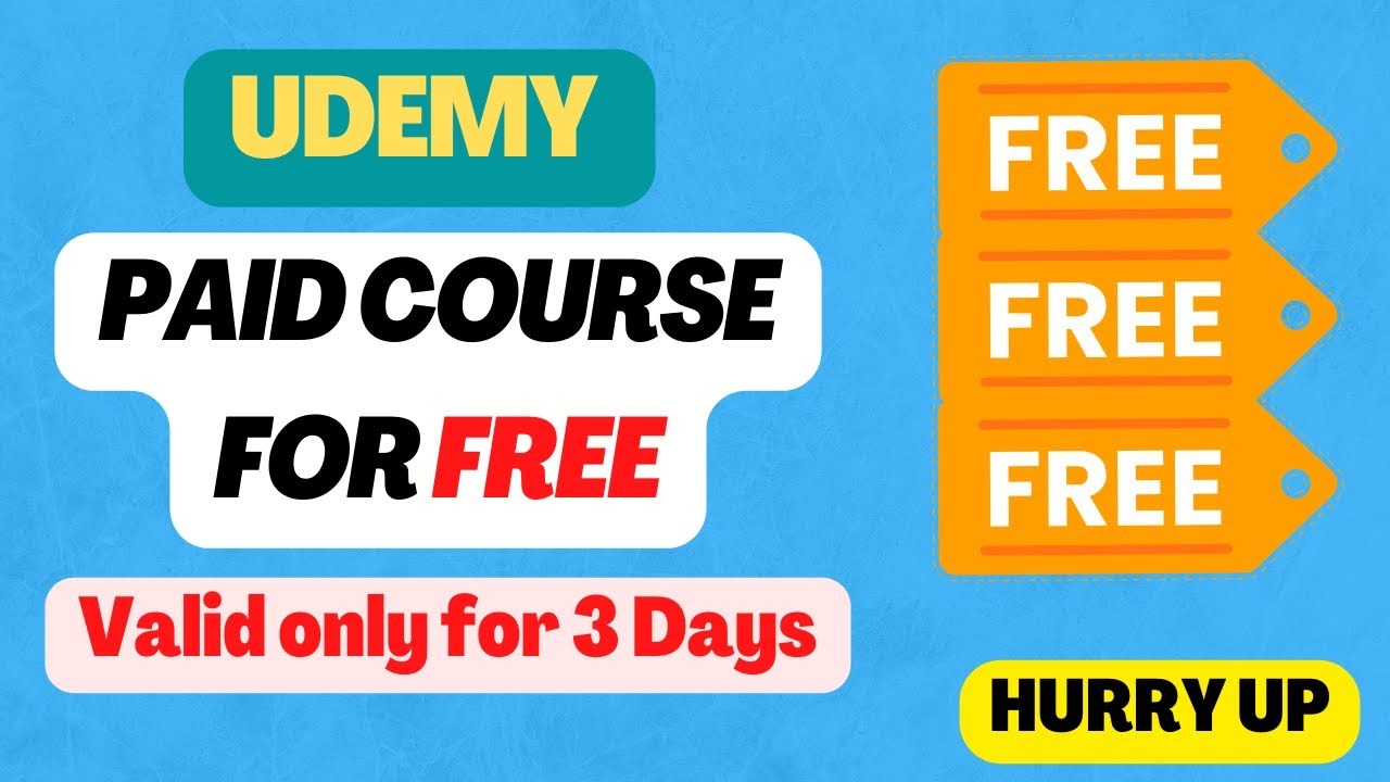 Udemy Free Courses| How To Get Udemy Courses For Free With Certificate ...