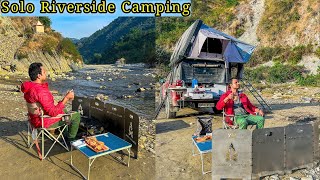 Beautiful Morning at Riverside Camping | Solo Riverside Camping | Ep-3