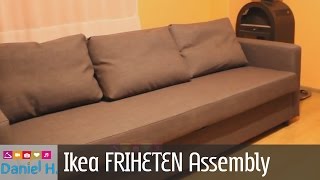 Ikea FRIHETEN Sleeper sofa Assembly Guide - Sofa bed 3