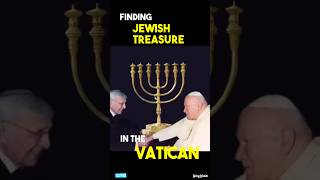 Discovering Jewish TREASURE in the Vatican.  #chanukah #pope #vatican