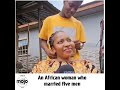 A woman who married five men