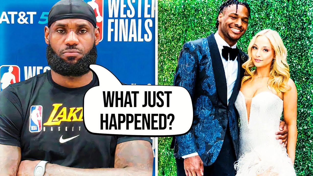 Bronny James RESPONDS To Recent Photo.. LeBron NOT Happy - YouTube