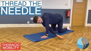 93. Thread the Needle - Thoracic Spine Mobility Exercise