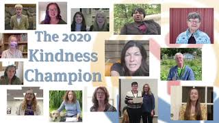 Announcing the 2020 Kindness Champion