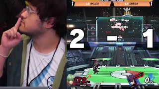 MKLEO SHUSHED THE CROWD MID-GAME  |  TOP 128 LMBM