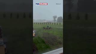 See It: Severe Storms From Shelf Cloud, Drop Quarter-Size Hail Over Virginia