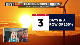 Record heat in Palm Springs