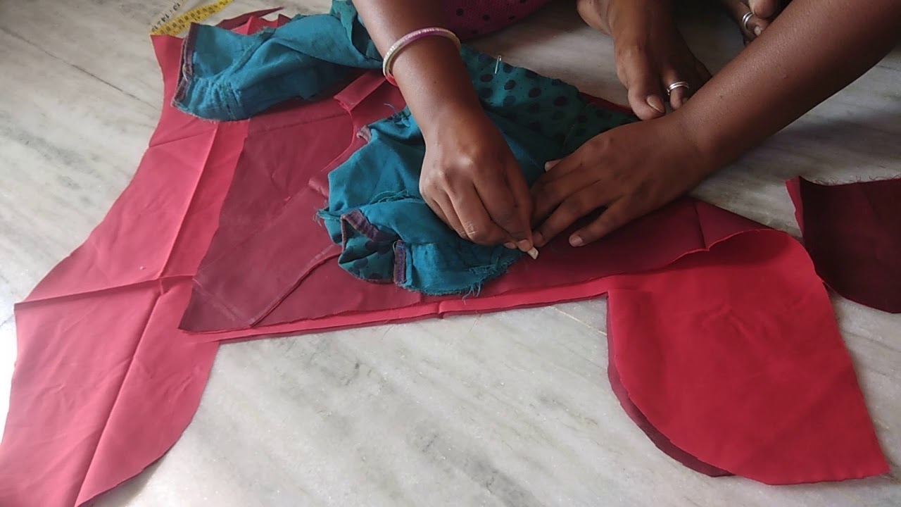 Easy Blouse Cutting Part 2 Youtube