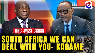 Kagame Issues Stark Warning to Ramaphosa: 'We Can Handle South Africa if Confronted—Don’t Dare Us!