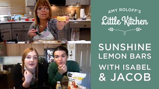 Amy Roloff Making Sunshine Lemon Bars with Isabel and Jacob Roloff