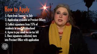 Hidalgo County Street Lights Program