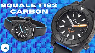 Tactical Diver - Squale T183 Carbon with Swiss Elabore Movement