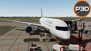 [P3Dv5] FULL FLIGHT | Montreal (CYUL) - Narita (RJAA) | Air Canada QW 787