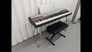 Korg SP-250 digital piano keyboard and stand and stool stock number 23484