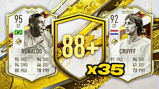 35x 88+ PRIME, MID OR WORLD CUP ICON PACKS! 🤯 FIFA 23 Ultimate Team