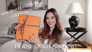 REVEALING MY NEW HERMES QUOTA BAG |Birkin or Kelly |Hard to get color of season |Unboxing perfection