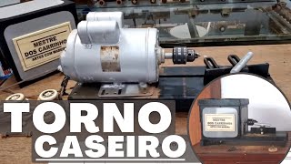 Faça você mesmo seu torno caseiro para fazer os carrinhos de madeira!