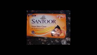 Santoor soap saving money #kirana #viral #santoor