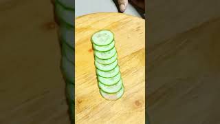 DIY cucumber art/cucumber garnishing/vegetable carving ideas for biginners