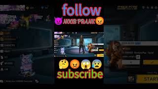 itz sahin gaming 50k noob prank😡Adam noob prank🤣#shorts#gayangaming#tondegamer#ankushff#lakagaming