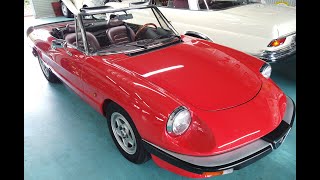 1983yALFAROMEO Spider2.0Veloce