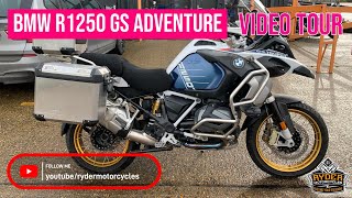 2023 BMW R1250 GS Adventure Trophy Edition - Used Bike Video Tour #bmwr1250gsadventure