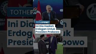 Dihadiahi Mobil Listrik Togg T10X, Prabowo Beri Erdogan Senjata Buatan Pindad hingga Keris Bali