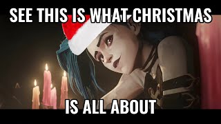 Vi's Christmas Surprise for Jinx