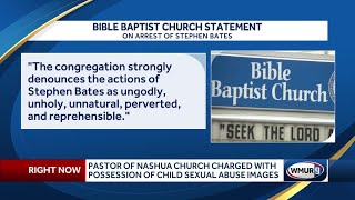 Pastor of Nashua church charged with possession of child sexual abuse images