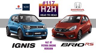 H2H #117 Suzuki IGNIS vs Honda BRIO RS