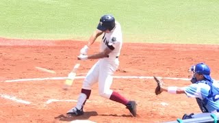 【打球が凄い】藤原恭大 (大阪桐蔭) 大学生から弾丸ライナーで左中間へ 高校時代から凄い打球を放つ