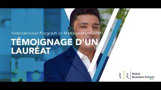 Témoignage de M. Minhaj BENCHERIF lauréat de notre licence International Program in Management