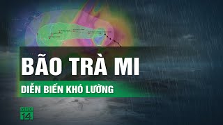 Bão Trà Mi tăng cấp, di chuyển rất nhanh vào Biển Đông | VTC14