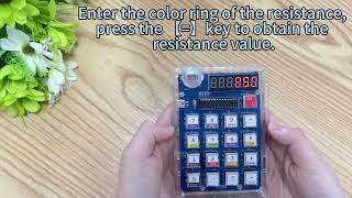 MiOYOOW Soldering Practice Kit, 6 Digits DIY Calculator Kit for Learning Electronics and Daily Use