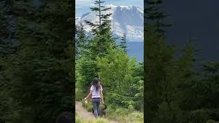 #Shorts Hike Up to a Fire Lookout With Great Views of MT Rainier!!