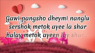 Gawi Pangsho || Dechen Pem \u0026 Rinchen Namgay || Bhutanese love song.