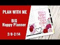 PLAN WITH ME | BIG HAPPY PLANNER