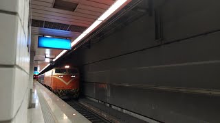 20211223 554次莒光號（本務E219） 南港車站1A月台 列車通過 Train No.554 C.K EXP Nangang station Platfrom1A Train pass