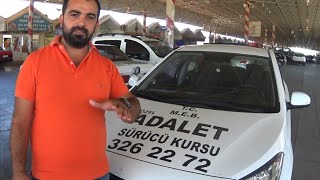 B sınıfı ehliyet direksiyon sınavı nasıl uygulanır (ADALET SÜRÜCÜ KURSU)