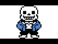 megalovania but sans keeps forgetting how the song goes