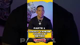 Daddy Yankee anuncia su retiro de la música #short #daddyyankee