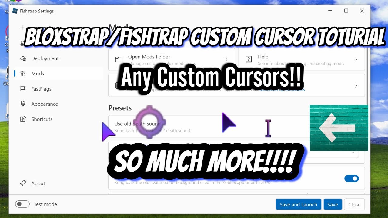 How To Add Custom Cursors To Roblox Tutorial Using Bloxstrap Fishtrap