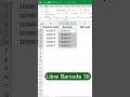 Generate Barcodes & QR Codes in Excel FAST!